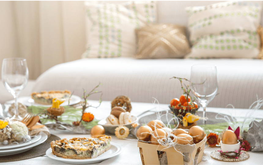 De Paști suntem acasă în familie.